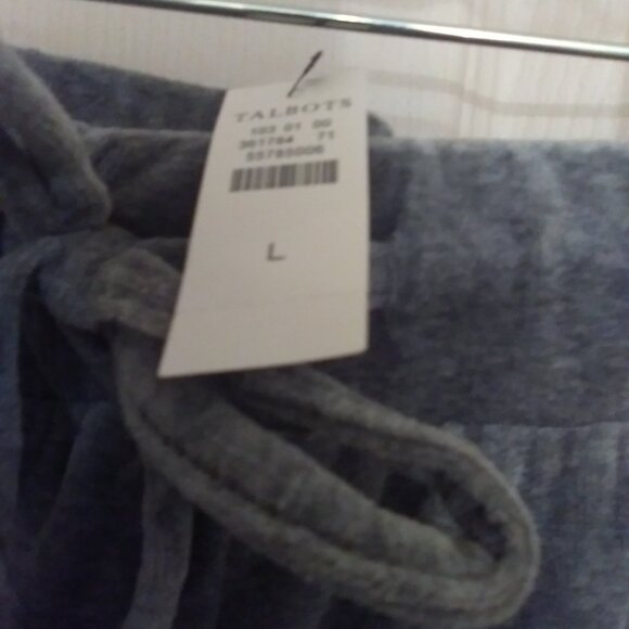 Talbots Pants - Talbots Loungewear Pull-On/Drawstring Velour Pants